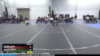 105 lbs Round 5 (8 Team) - Dalton Weber, Team Shutt vs Jayden James, Warhawks Black