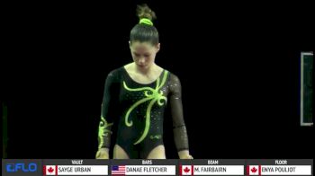 Sayge Urban - Vault, Dynamo - Gymnix 2016 Challenge