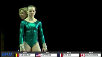 Chloe Leblicq - Vault, FfG - Gymnix 2016 Challenge