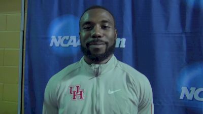 Cameron Burrell runs 650 in 60m prelim, almost breaks father Leroy Burrells best time