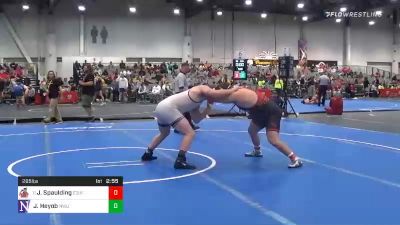 285 lbs Prelims - Jon Spaulding, Edinboro vs Jack Heyob, Northwestern