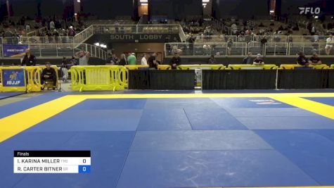 RANNDI CARTER BITNER vs ISABELLA KARINA MILLER 2024 Pan Jiu Jitsu IBJJF Championship
