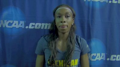 Cindy Ofili on emtional hurdle victory at NCAA Championships