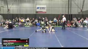 75 lbs Quarterfinals (8 Team) - Chase Watkinson, Iowa Gold vs Noah Watkins, Tennessee Red