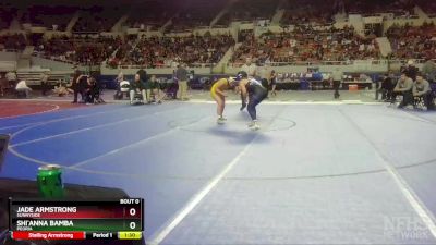 138 lbs Semifinal - Jade Armstrong, Sunnyside vs Shi`anna Bamba, Peoria