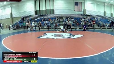 63 lbs Champ. Round 1 - Joseph Stolfi, Meriden Youth Wrestling/Dirty Den Kids vs Bufored Jr Meade, Mooresville Wrestling Club