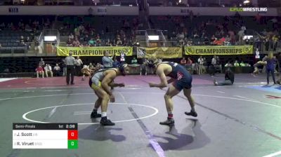 165 lbs Semifinal - Joseph Scott, Liberty vs Richard Viruet, Springfield Tech