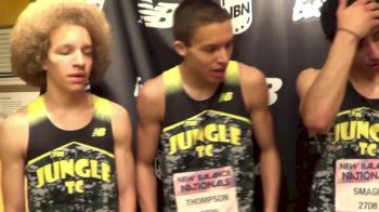 Drew Hunter and Loudoun Valley DMR after winning nationals