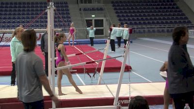 Sydney Johnson-Scharpf Full Bar Set With New Stalder Shaposh (USA) - Day 1 Training, Jesolo 2016