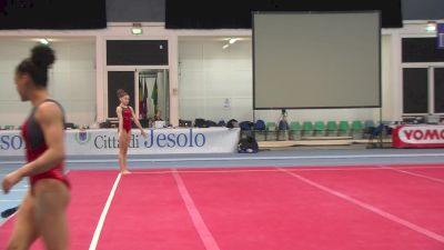 Emily Schild Tumbling (USA) - Day 2 Training, Jesolo 2016