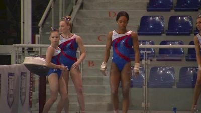 Gabby Douglas Solid On Vault (USA) - Official Training, Jesolo 2016