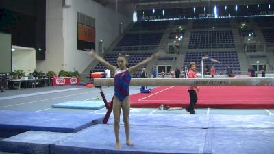 Emily Schild Full Beam Routine (USA) - Official Training, Jesolo 2016