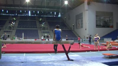 Gabby Douglas Hits Full Beam Set (USA) - Official Training, Jesolo 2016