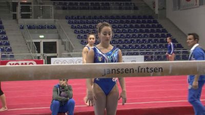 Carlotta Ferlito Fierce On Beam (Italy) - Official Training, Jesolo 2016