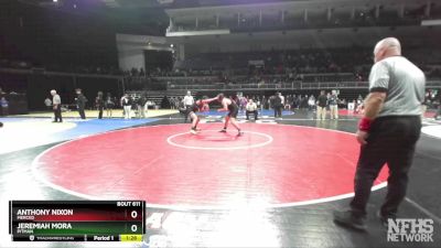 215 lbs Quarterfinal - Jeremiah Mora, Pitman vs Anthony Nixon, Merced