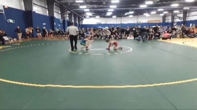 60+ Semifinal - Nevaeh Smith, Mountain Man Wrestling Club vs Emma Kelley, Warrior Wrestling Club