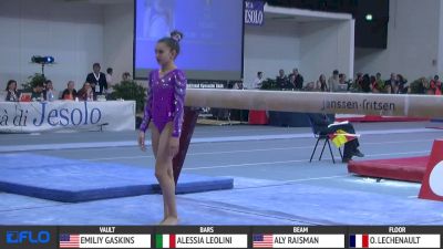 Emily Schild - Beam, USA - Sr AA, Jesolo 2016