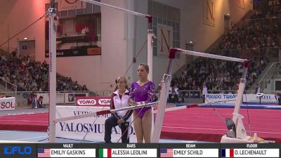 Sydney Johnson-Scharpf - Bars, USA - Sr AA, Jesolo 2016