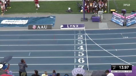 Youth Men's 110m Hurdles Championship, Semi-Finals 10 - Age 17-18