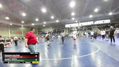 220 lbs Cons. Round 3 - Randy Smith, Bear River Jr High Wrestling C vs Teagan Dalton, Grantsville Wrestling Club