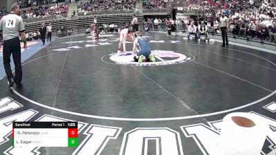 Semifinal - Rowdey Peterson, Juab vs Logan Eagar, Providence Hall