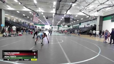 75 lbs 3rd Place Match - Noah Yakich, Black Fox Wrestling Academy vs Macyn Gardner, Legends Of Gold