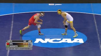 141 lbs Final - Dean Heil, Oklahoma State vs Bryce Meredith, Wyoming