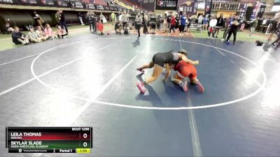 155 lbs Semifinal - Skylar Slade, Moen Wrestling Academy vs Leila Thomas, Indiana