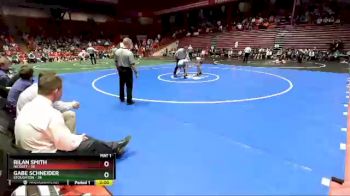 106 lbs D1 - Quarter-finals (fri 5:30 P.m.) - Rilan Smith, Nicolet vs Gabe Schneider, Stoughton