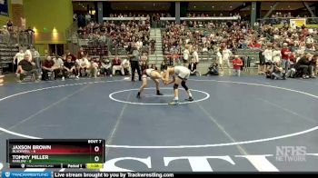 106 lbs Finals (8 Team) - Jaxson Brown, Blackwell vs Tommy Miller, Marlow