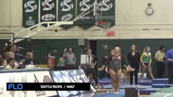 Seattle Pacific Vault Rotation - MPSF Championships 2016