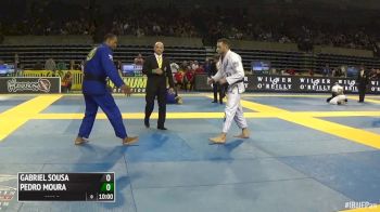 Gabriel Arges vs Pedro Moura IBJJF Pan 2016 Absolute third round