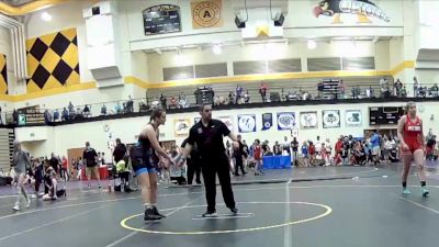 152 lbs Round 2 - Kaylie Petersen, Maurer Coughlin Wrestling Club vs Josie Hause, Monrovia Youth Wrestling Club