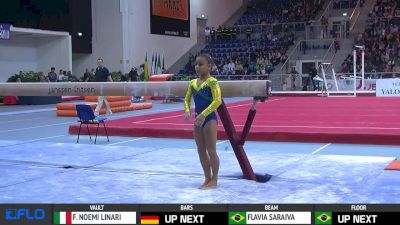 Flavia Saraiva - Beam, Brazil - Event Finals, Jesolo 2016