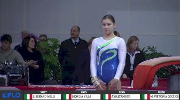 Lucija Hribar - Floor, Slovenia - Jr AA, Jesolo 2016