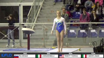 Pia Hribar - Vault, Italy - Jr AA, Jesolo 2016