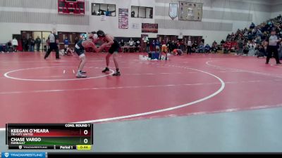 113 lbs Cons. Round 1 - Keegan O`Meara, Tri-City United vs Chase Vargo, Faribault