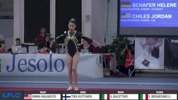 Sara Berardinelli - Floor, Italy - Jr AA, Jesolo 2016