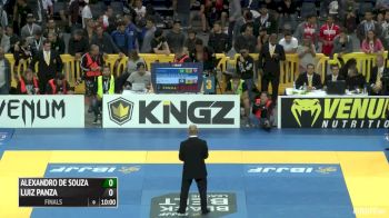 Luiz Panza vs Alexandro Ceconi Super Heavyweight Final IBJJF 2016 Pans