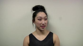 Michigan State's Lisa Burt On Competing In the Night Session At Big 10s