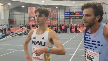 Colin Sahlman and Craig Engels discuss their Mile and their mindsets this year