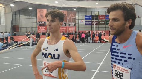 Colin Sahlman and Craig Engels discuss their Mile and their mindsets this year