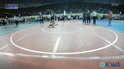 73 lbs 3rd Place - Tyton Ray, Prodigy Elite Wrestling vs Sammy Cox, Watonga Blaine County Grapplers