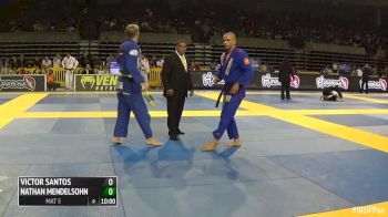 Victor Silverio vs Nathan Mendelsohn IBJJF Pan 2016 Absolute second round