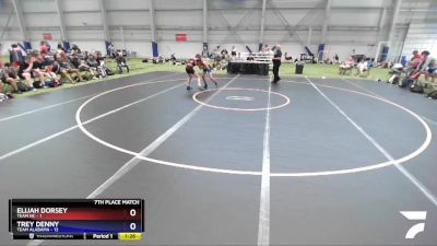 113 lbs Placement Matches (8 Team) - Elijah Dorsey, TEAM NC vs Trey Denny, Team Alabama