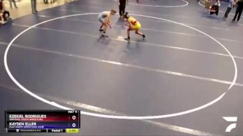 106 lbs Round 5 - Ezekiel Rodrigues, Wayzata Youth Wrestling vs Kayden Eller, Flat Earth Wrestling Club