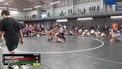 106 lbs Quarters & 1st Wb (16 Team) - Barrett Bridgmon, Team Rich Habits vs Sutton White, StrongHouse