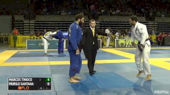 Murilo Santana vs Marcos Tinoco IBJJF 2016 Pan Black Belt Absolute