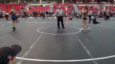 135 lbs Cons. Semi - Adrian Monaco, WICHITA WRESTLING CLUB vs Nathan Santana, Dodge City Wrestling Academy