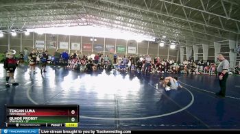 92 lbs Round 1 (4 Team) - Teagan Luna, Team Oregon vs Quade Probst, Utah Black
